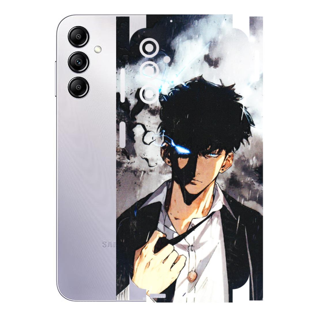 Samsung A/S Series Phone Skins (All Models) - Sung Jinwoo Manhwa Anime - 3D Embossed Finish (L-328) Samsung Galaxy A14 (5G)