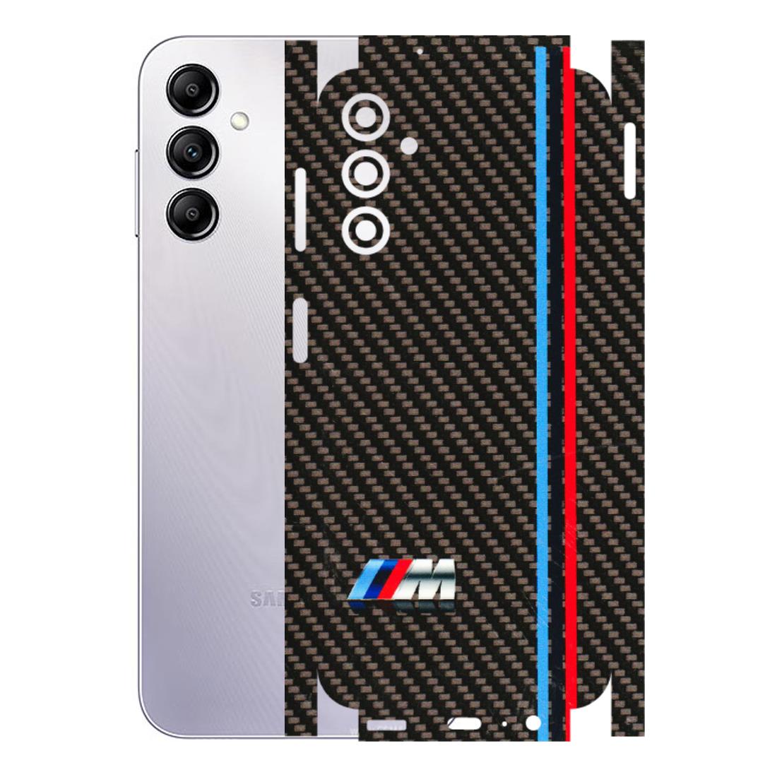 Samsung A/S Series Phone Skins (All Models) - BM Carbon Fiber Feels - 3D Embossed Finish (L-38) Samsung Galaxy A14 (5G)