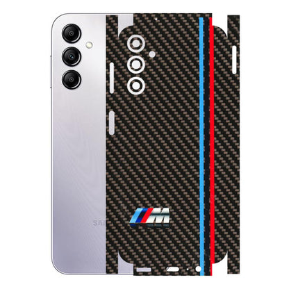 Samsung A/S Series Phone Skins (All Models) - BM Carbon Fiber Feels - 3D Embossed Finish (L-38) Samsung Galaxy A14 (5G)
