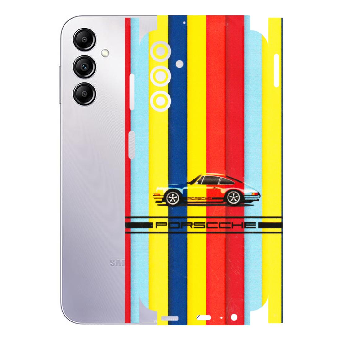 Samsung A/S Series Phone Skins (All Models) - Multicolour Porche - 3D Embossed Finish (L-39) Samsung Galaxy A14 (5G)