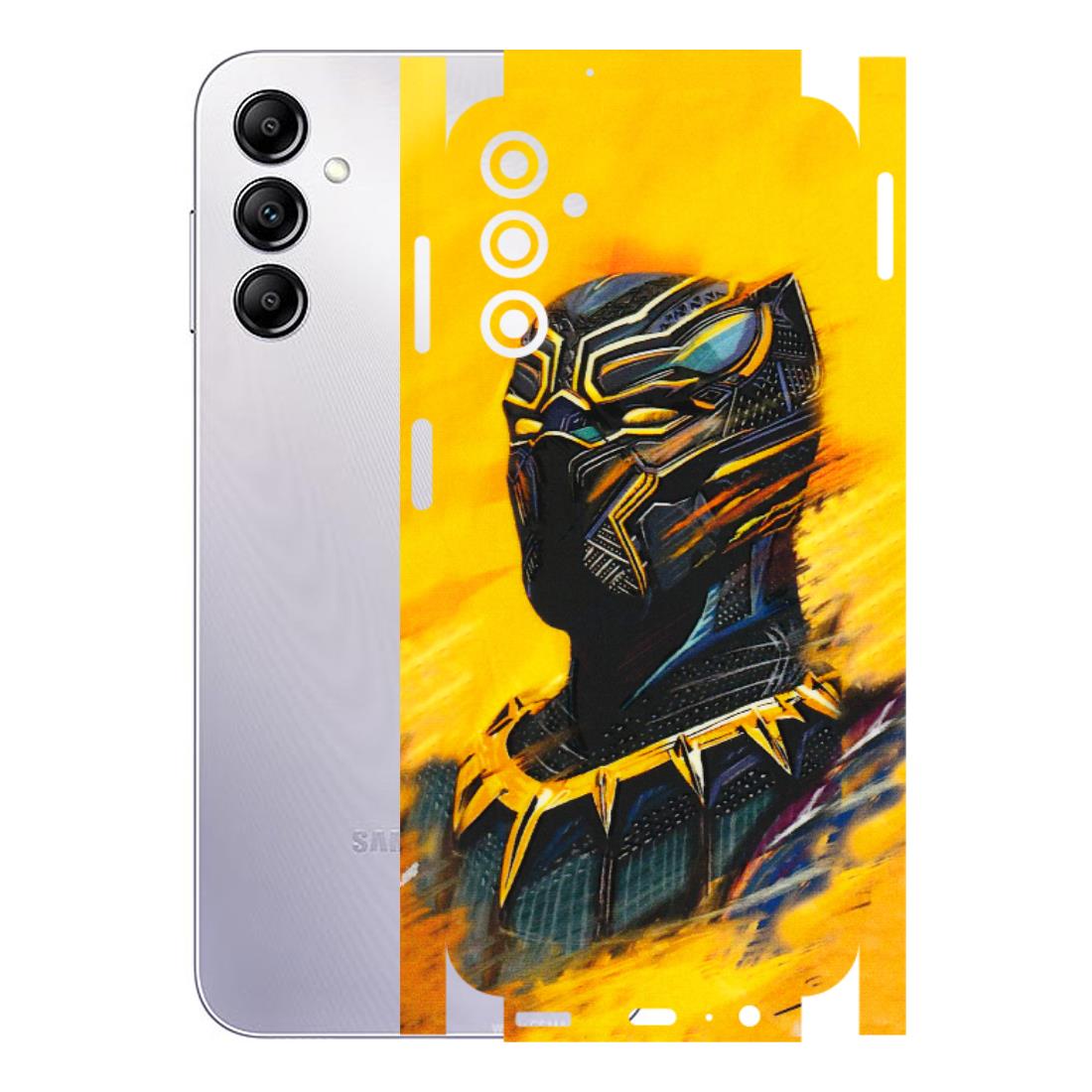 Samsung A/S Series Phone Skins (All Models) - Yellow Panther - 3D Embossed Finish (L-54) Samsung Galaxy A14 (5G)