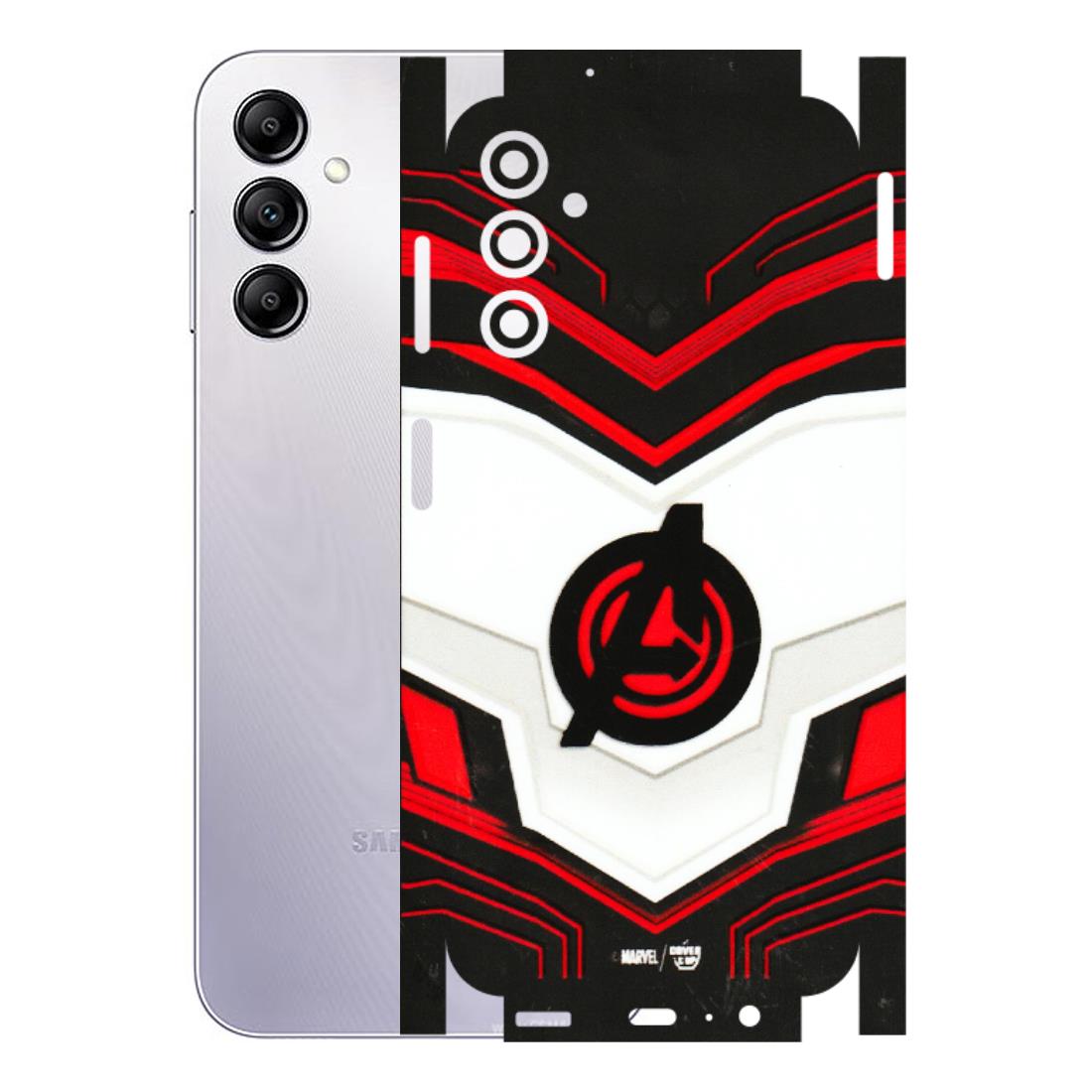 Samsung A/S Series Phone Skins (All Models) - Avengers Logo - 3D Embossed Finish (L-55) Samsung Galaxy A14 (5G)