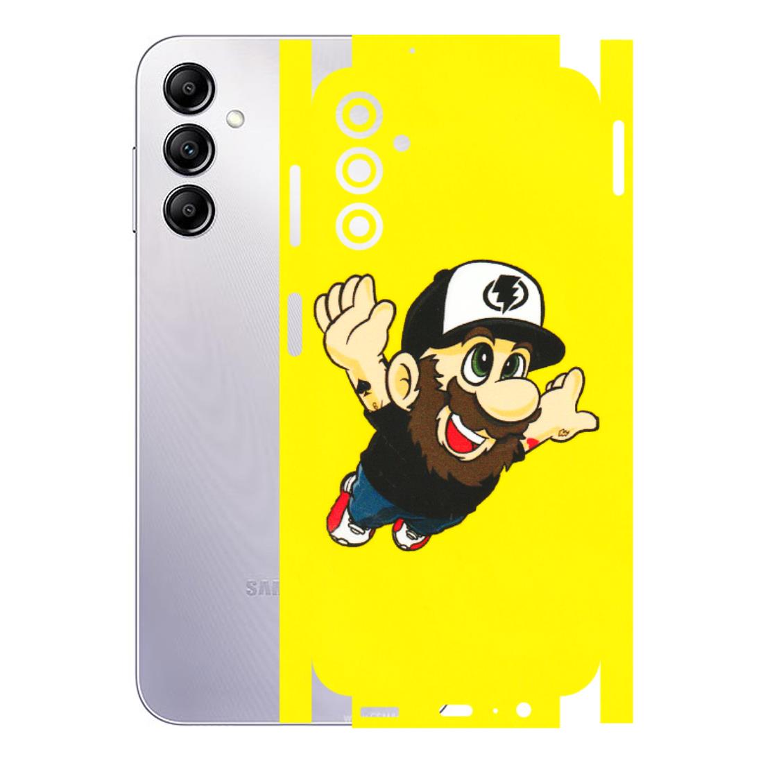 Samsung A/S Series Phone Skins (All Models) - Flying Beardo - 3D Embossed Finish (L-60) Samsung Galaxy A14 (5G)