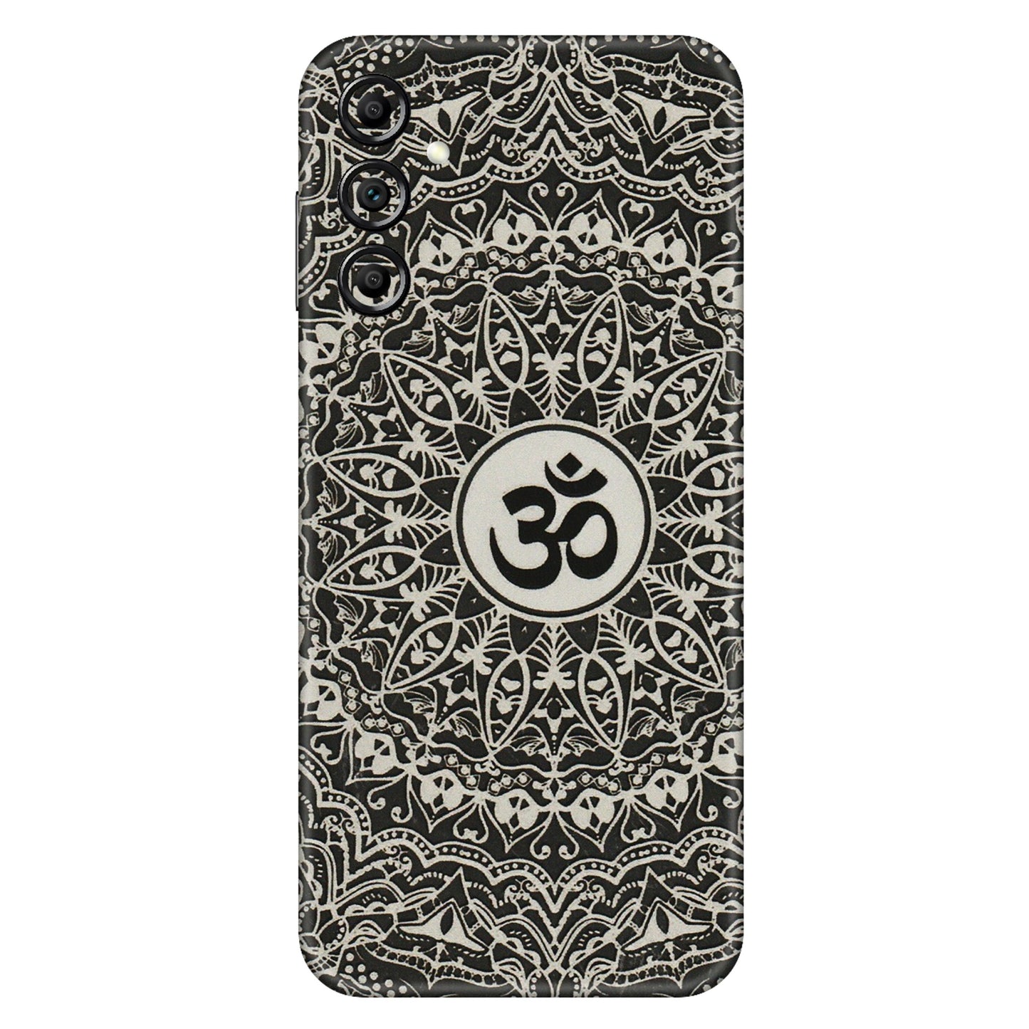 Samsung A/S Series Phone Skins (All Models) - Aum Elegant Mandala - 3D Embossed Finish (L-62) Samsung Galaxy A14 (5G)