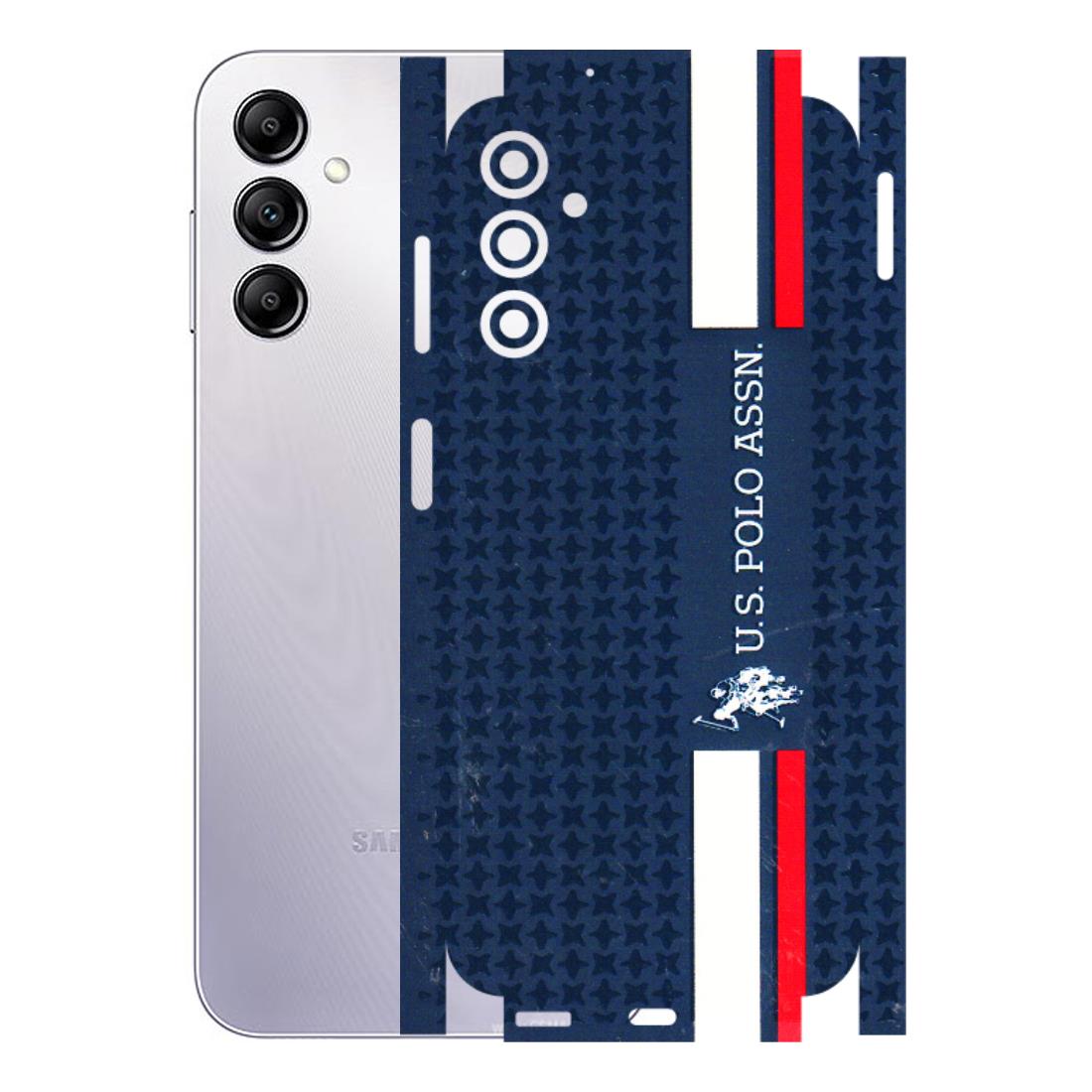 Samsung A/S Series Phone Skins (All Models) - US POLO Designer Brand - 3D Embossed Finish (L-65) Samsung Galaxy A14 (5G)