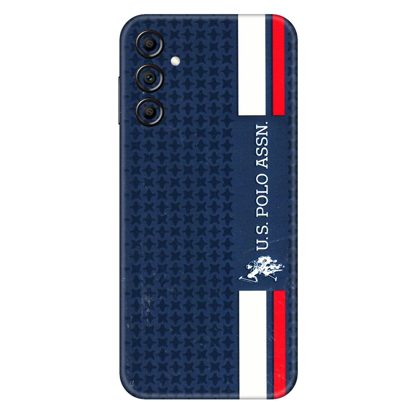 Samsung A/S Series Phone Skins (All Models) - US POLO Designer Brand - 3D Embossed Finish (L-65) Samsung Galaxy A14 (5G)