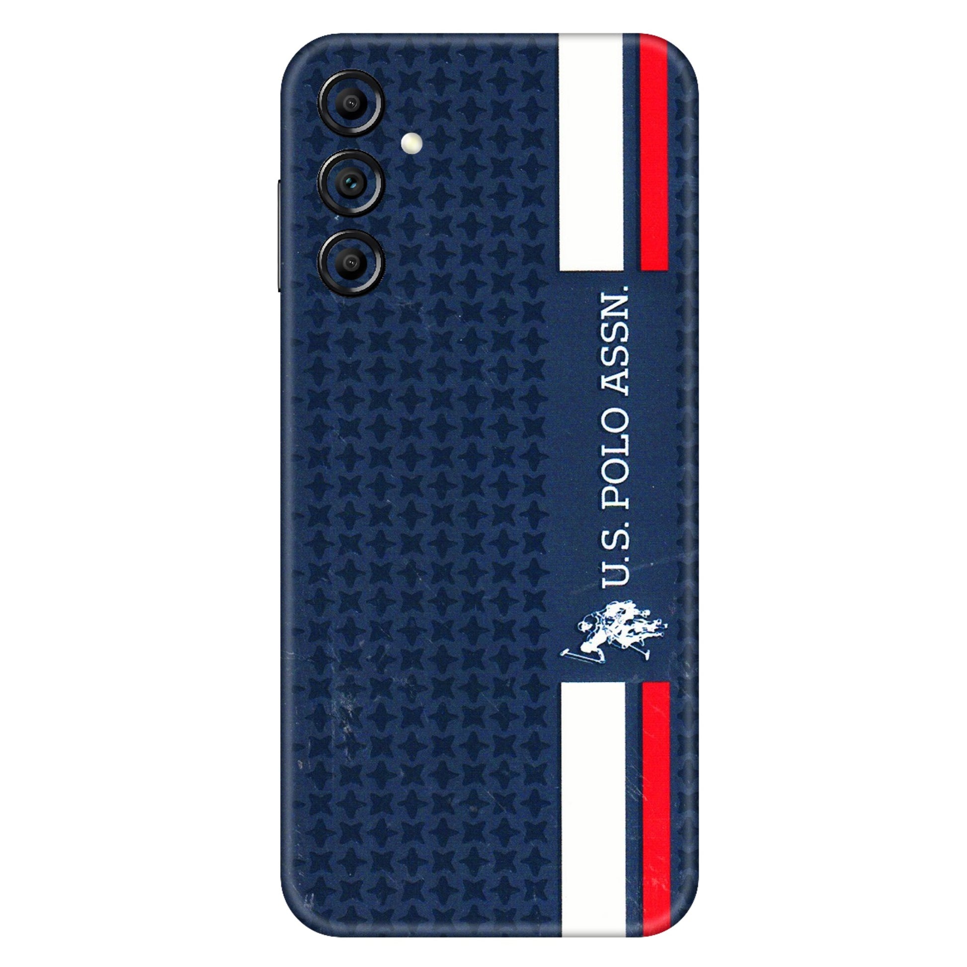 Samsung A/S Series Phone Skins (All Models) - US POLO Designer Brand - 3D Embossed Finish (L-65) Samsung Galaxy A14 (5G)