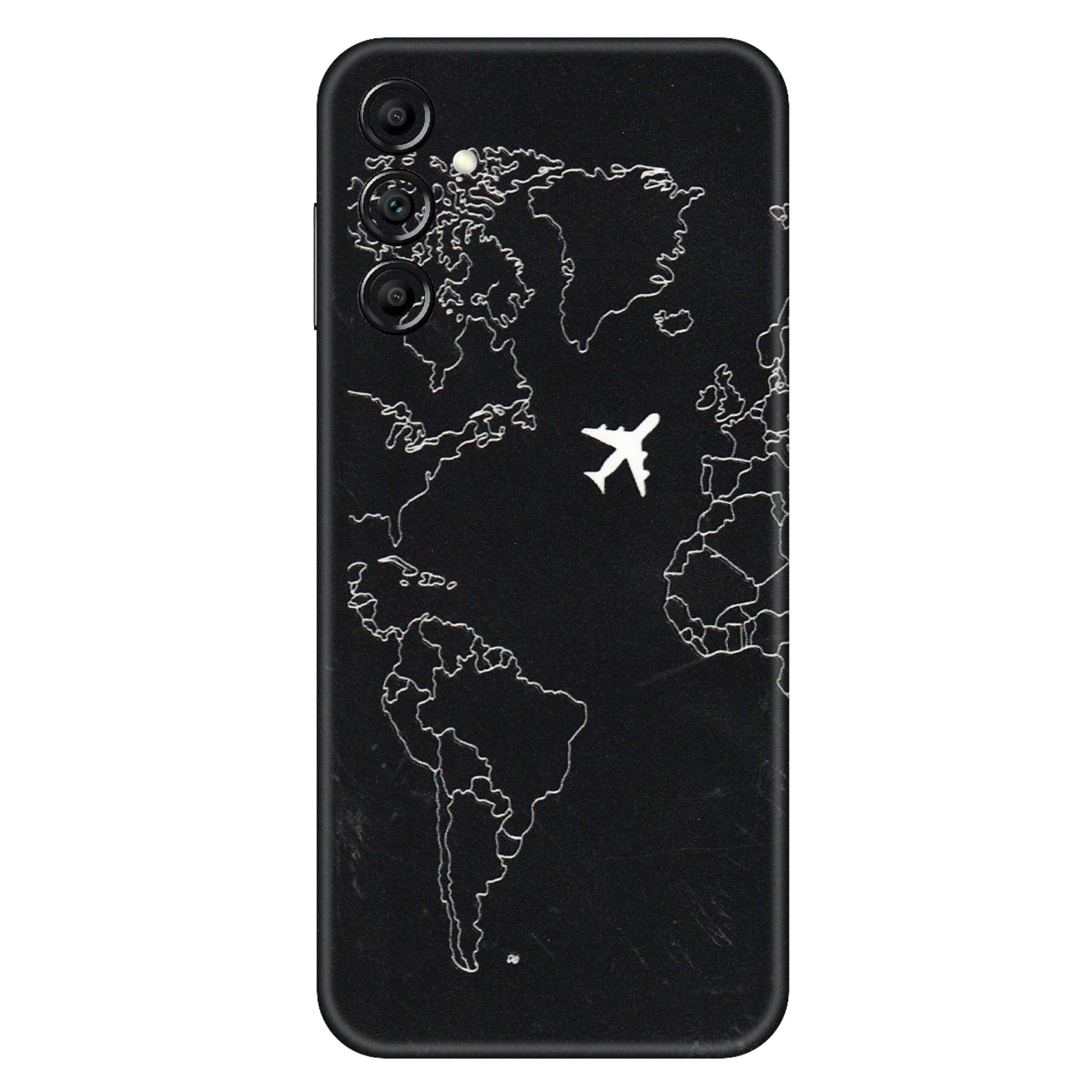 Samsung A/S Series Phone Skins (All Models) - Never Ending Travel - 3D Embossed Finish (L-79) Samsung Galaxy A14 (5G)