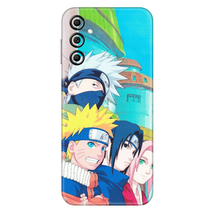 Samsung A/S Series Phone Skins (All Models) - Team Minato And Kakashi - Matte Finish (M-101) Samsung Galaxy A14 (5G)