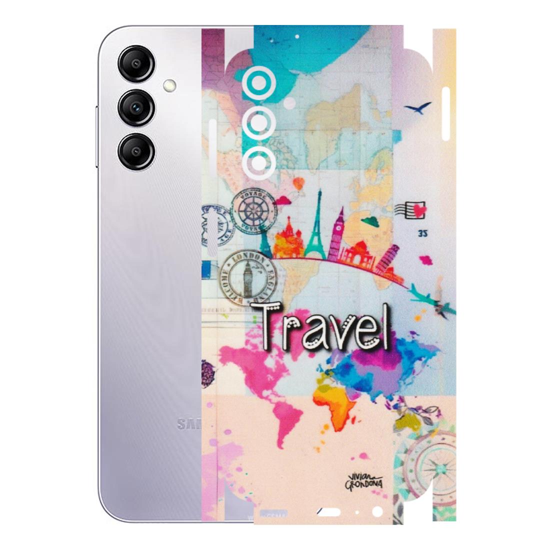 Samsung A/S Series Phone Skins (All Models) - Travel The Wonders - Matte Finish (M-108) Samsung Galaxy A14 (5G)