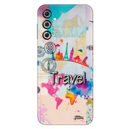 Samsung A/S Series Phone Skins (All Models) - Travel The Wonders - Matte Finish (M-108) Samsung Galaxy A14 (5G)
