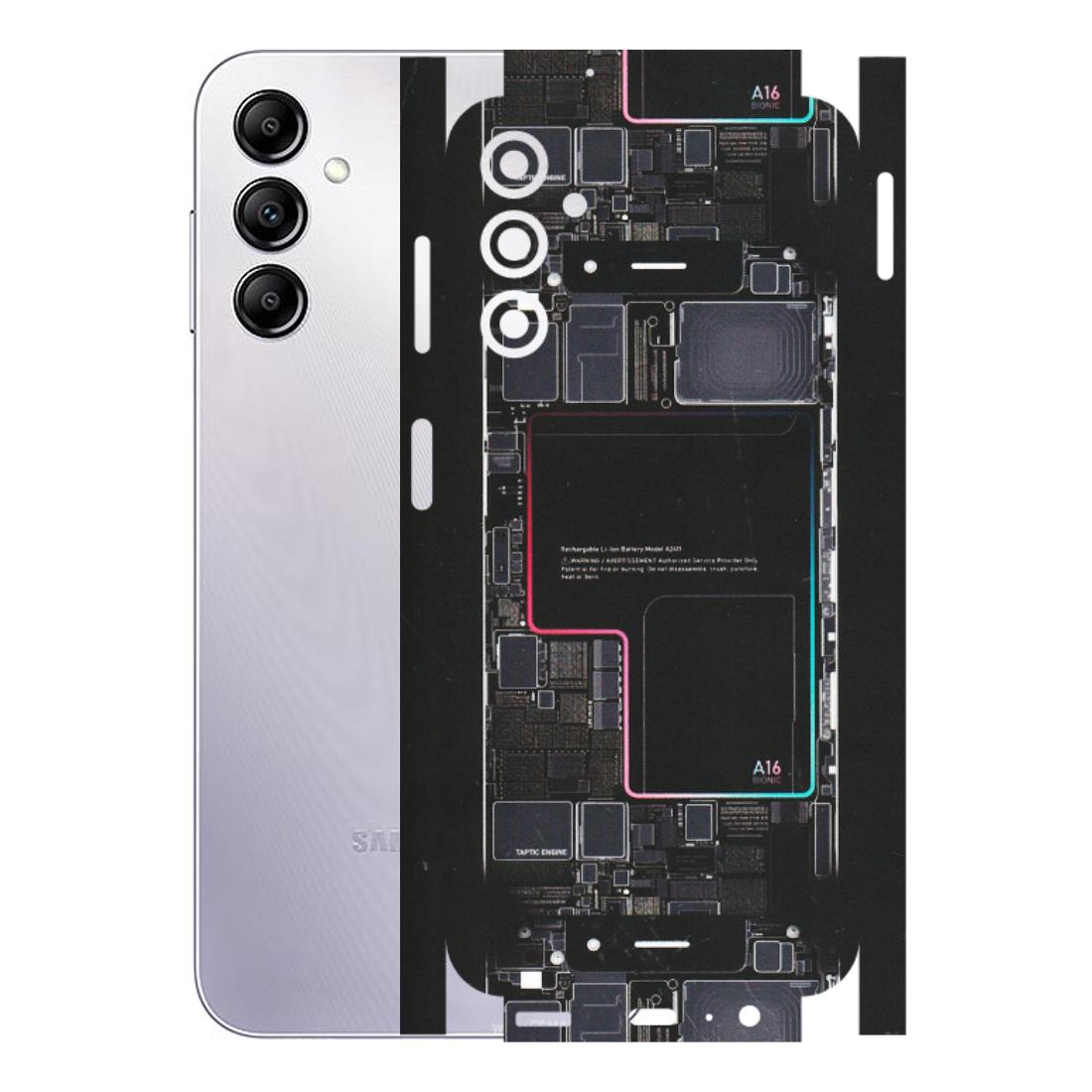 Samsung A/S Series Phone Skins (All Models) - Motherboard Circuit Layout - Matte Finish (M-117) Samsung Galaxy A14 (5G)