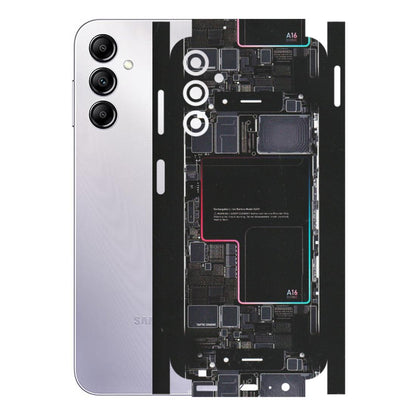 Samsung A/S Series Phone Skins (All Models) - Motherboard Circuit Layout - Matte Finish (M-117) Samsung Galaxy A14 (5G)