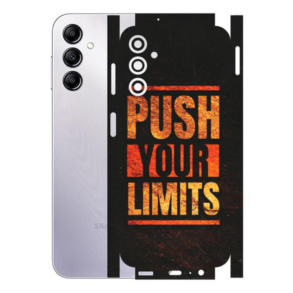Samsung A/S Series Phone Skins (All Models) - Push Your Limits - Matte Finish (M-118) Samsung Galaxy A14 (5G)