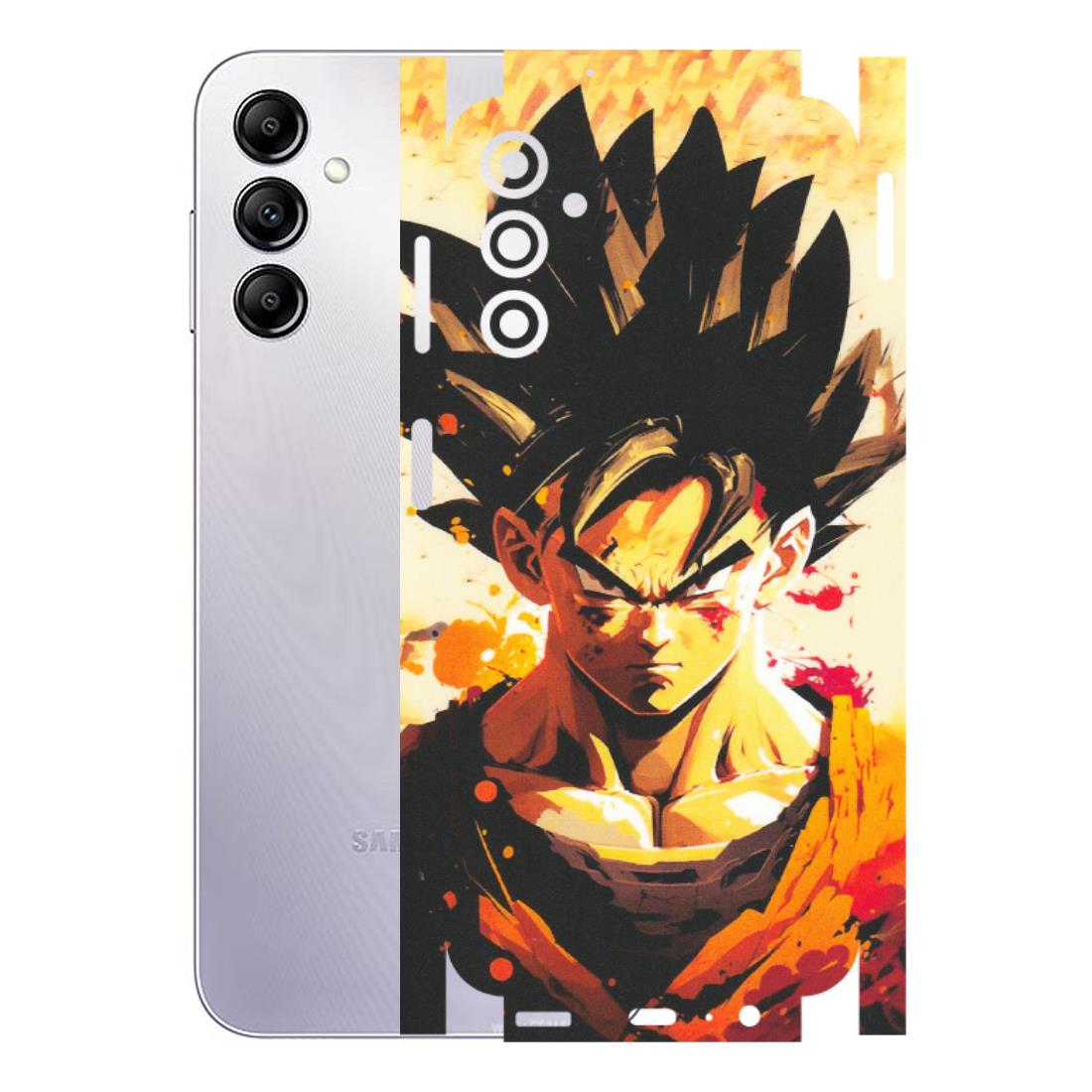 Samsung A/S Series Phone Skins (All Models) - Angry Goku - Matte Finish (M-12) Samsung Galaxy A14 (5G)