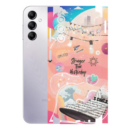 Samsung A/S Series Phone Skins (All Models) - Stronger Then Yesterday - Matte Finish (M-128) Samsung Galaxy A14 (5G)