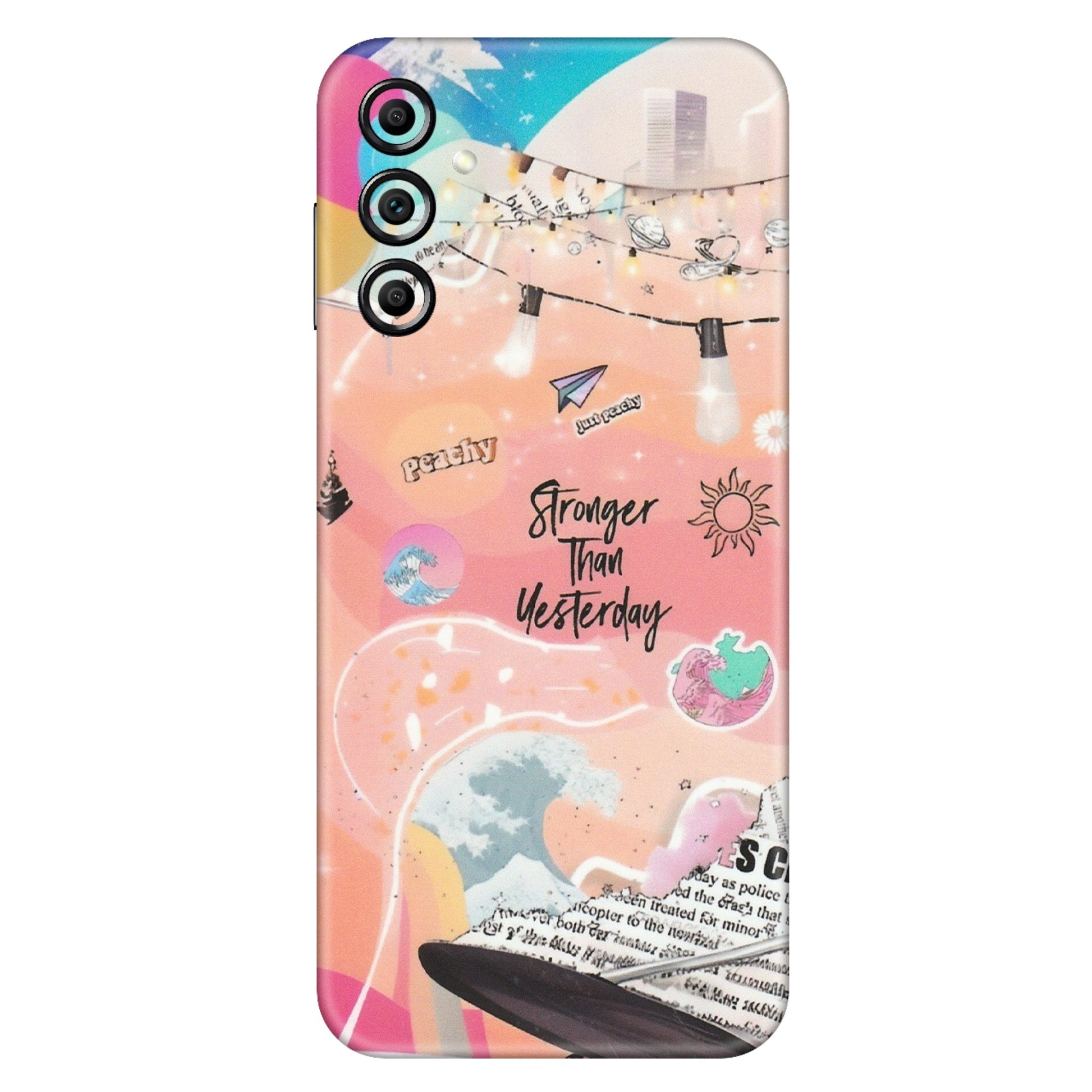 Samsung A/S Series Phone Skins (All Models) - Stronger Then Yesterday - Matte Finish (M-128) Samsung Galaxy A14 (5G)