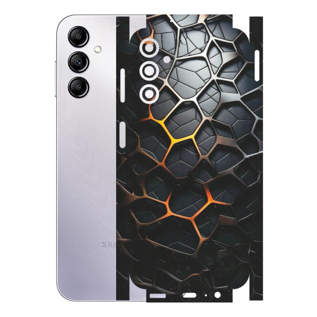 Samsung A/S Series Phone Skins (All Models) - New Abstract Graphite Tiles - Matte Finish (M-130) Samsung Galaxy A14 (5G)