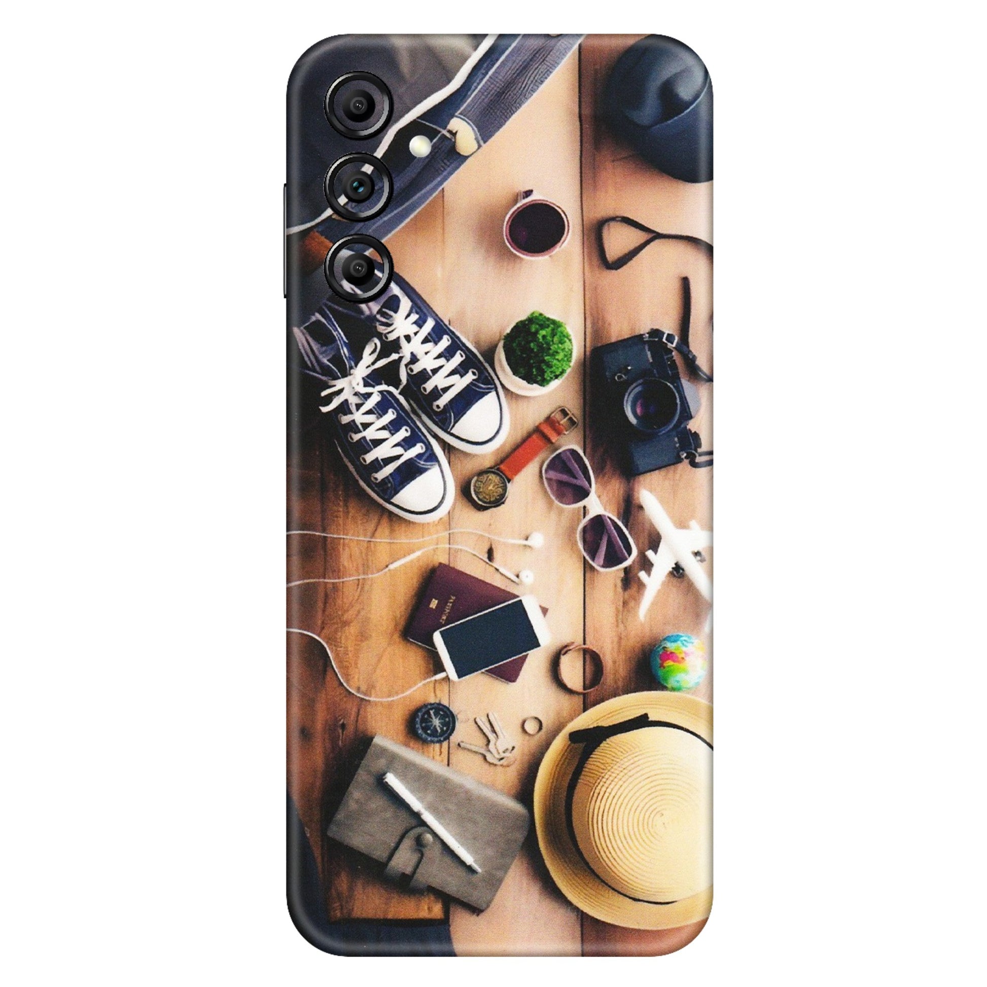 Samsung A/S Series Phone Skins (All Models) - Travel Wanderlust - Matte Finish (M-133) Samsung Galaxy A14 (5G)