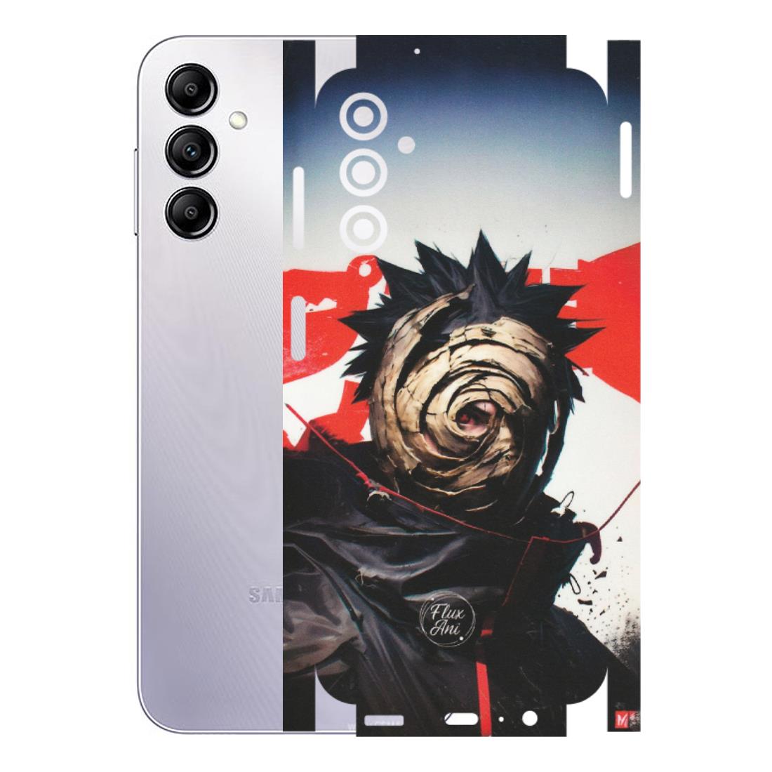 Samsung A/S Series Phone Skins (All Models) - Obito Uchiha Cool Anime - Matte Finish (M-134) Samsung Galaxy A14 (5G)