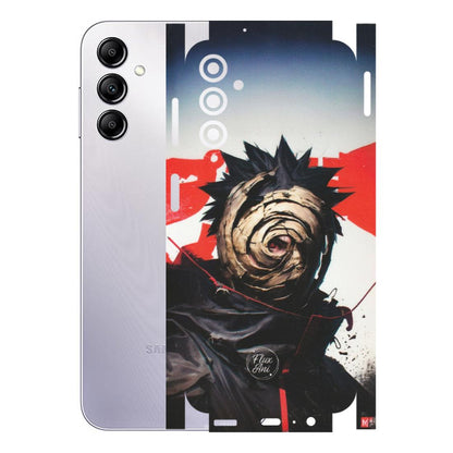 Samsung A/S Series Phone Skins (All Models) - Obito Uchiha Cool Anime - Matte Finish (M-134) Samsung Galaxy A14 (5G)