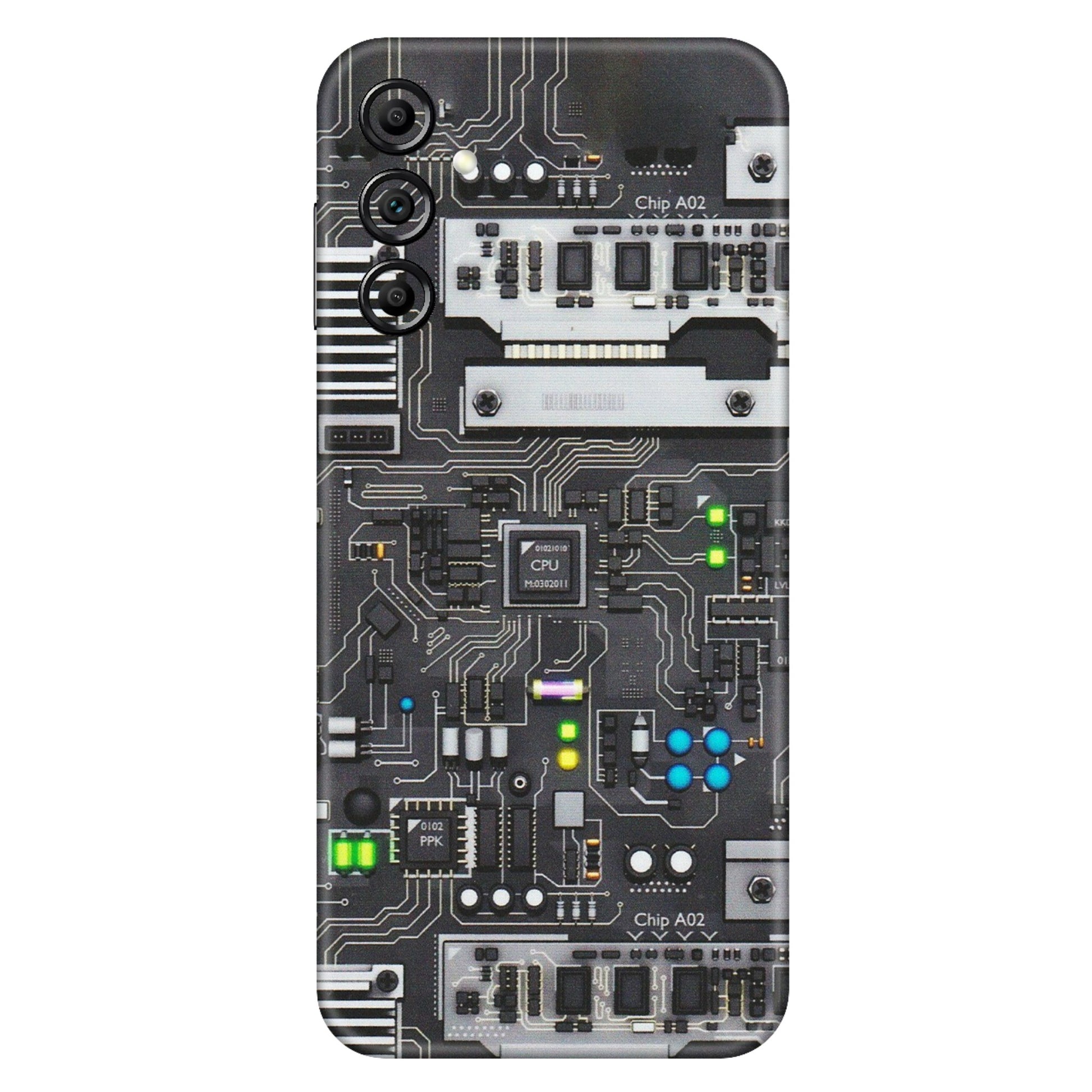 Samsung A/S Series Phone Skins (All Models) - Motherboard Internals - Matte Finish (M-135) Samsung Galaxy A14 (5G)