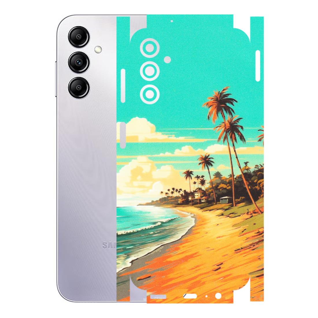 Samsung A/S Series Phone Skins (All Models) - Miami Beach - Matte Finish (M-136) Samsung Galaxy A14 (5G)