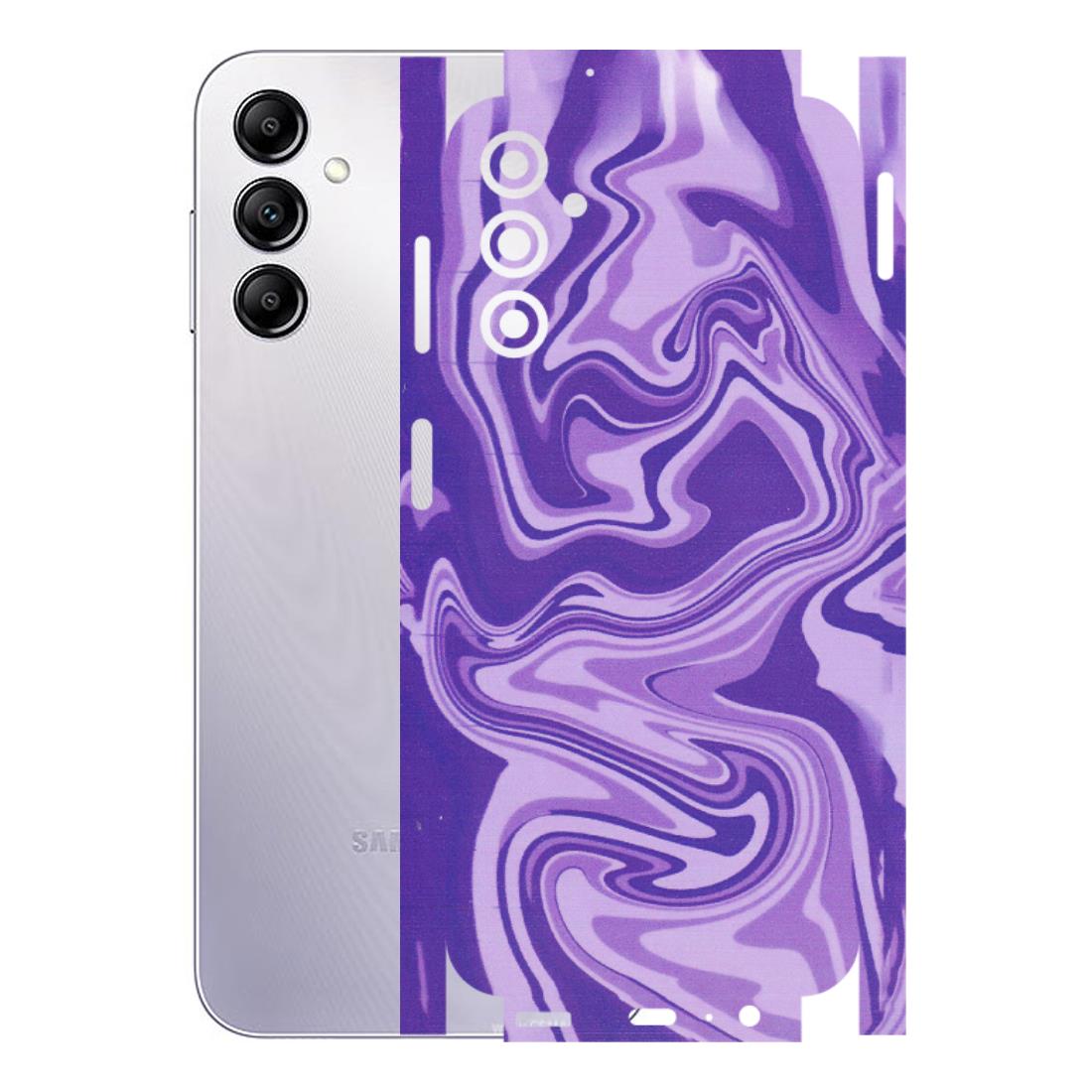 Samsung A/S Series Phone Skins (All Models) - Hazy Purple Nights - Matte Finish (M-14) Samsung Galaxy A14 (5G)