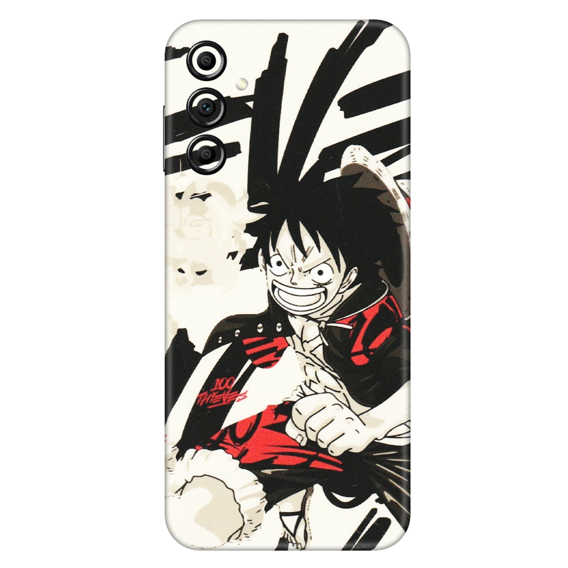Samsung A/S Series Phone Skins (All Models) - Monkey D.Luffy Manga Anime - Matte Finish (M-145) Samsung Galaxy A14 (5G)
