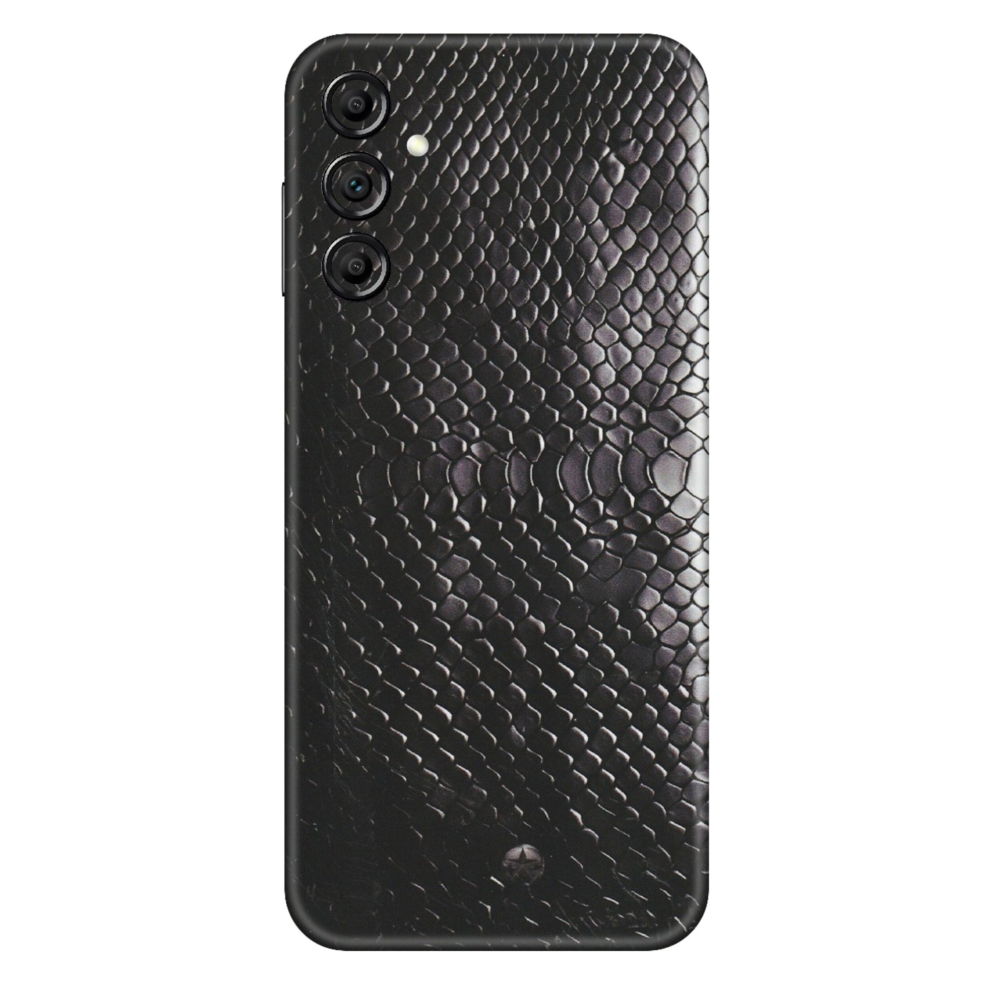 Samsung A/S Series Phone Skins (All Models) - Black Snack Leather - Matte Finish (M-147) Samsung Galaxy A14 (5G)