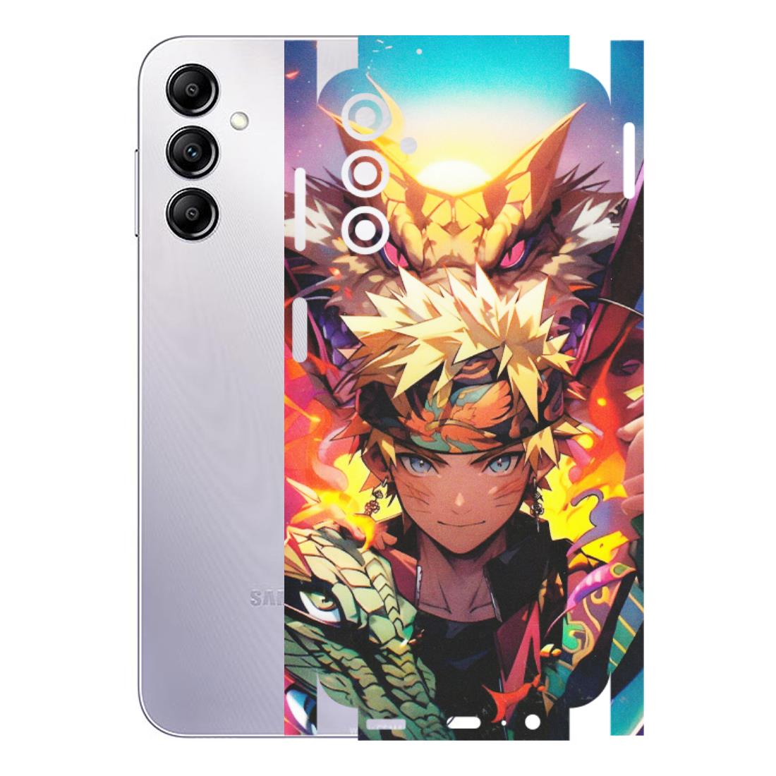 Samsung A/S Series Phone Skins (All Models) - Angry Naruto Anime - Matte Finish (M-148) Samsung Galaxy A14 (5G)