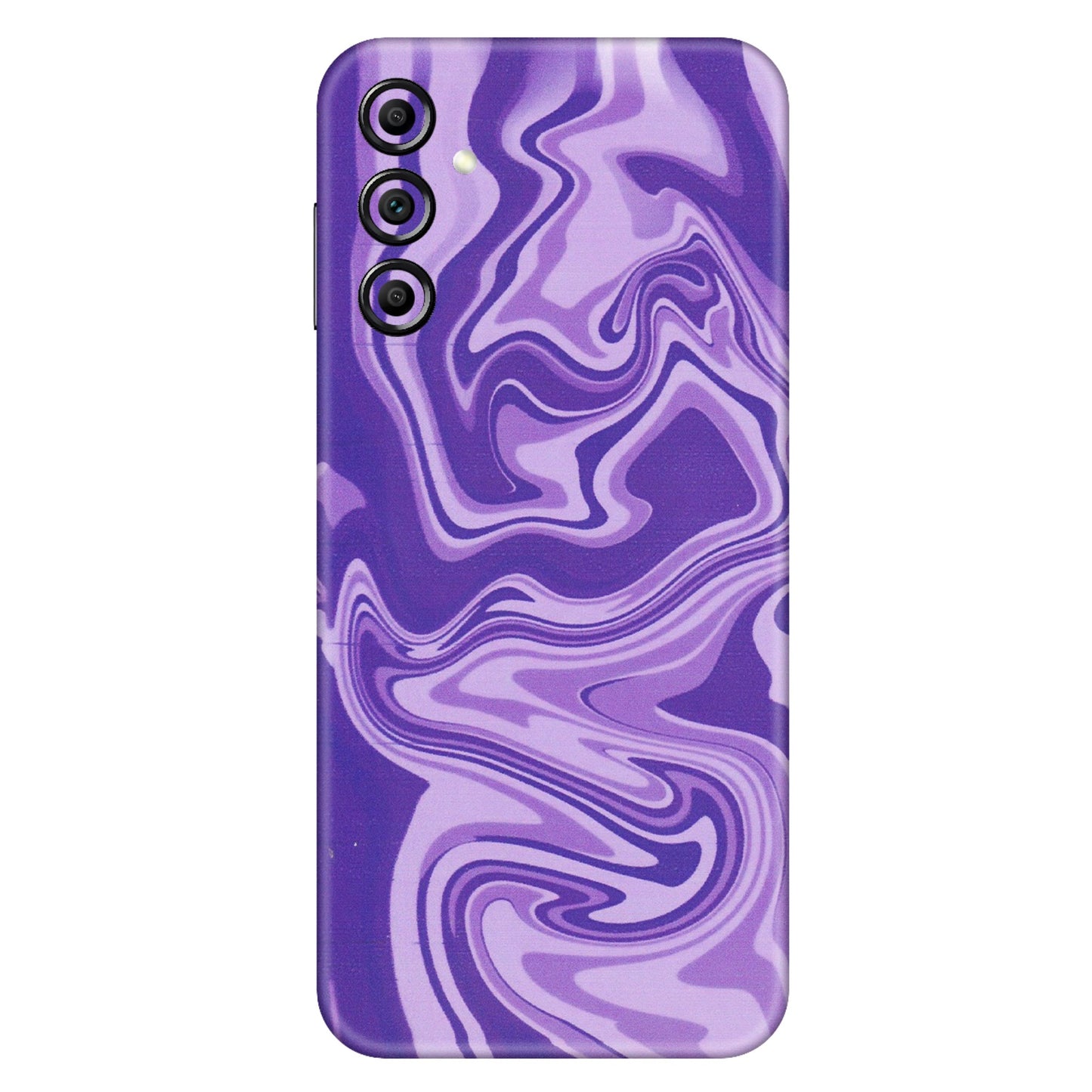 Samsung A/S Series Phone Skins (All Models) - Hazy Purple Nights - Matte Finish (M-14) Samsung Galaxy A14 (5G)