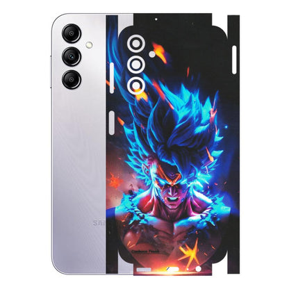 Samsung A/S Series Phone Skins (All Models) - Angry Goku Dragon Ball Anime - Matte Finish (M-150) Samsung Galaxy A14 (5G)