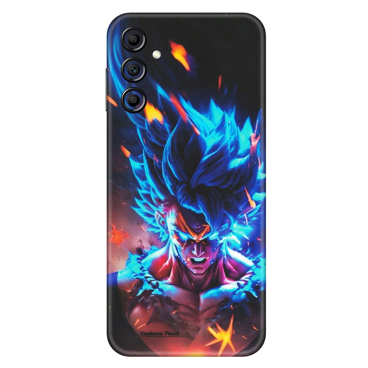Samsung A/S Series Phone Skins (All Models) - Angry Goku Dragon Ball Anime - Matte Finish (M-150) Samsung Galaxy A14 (5G)