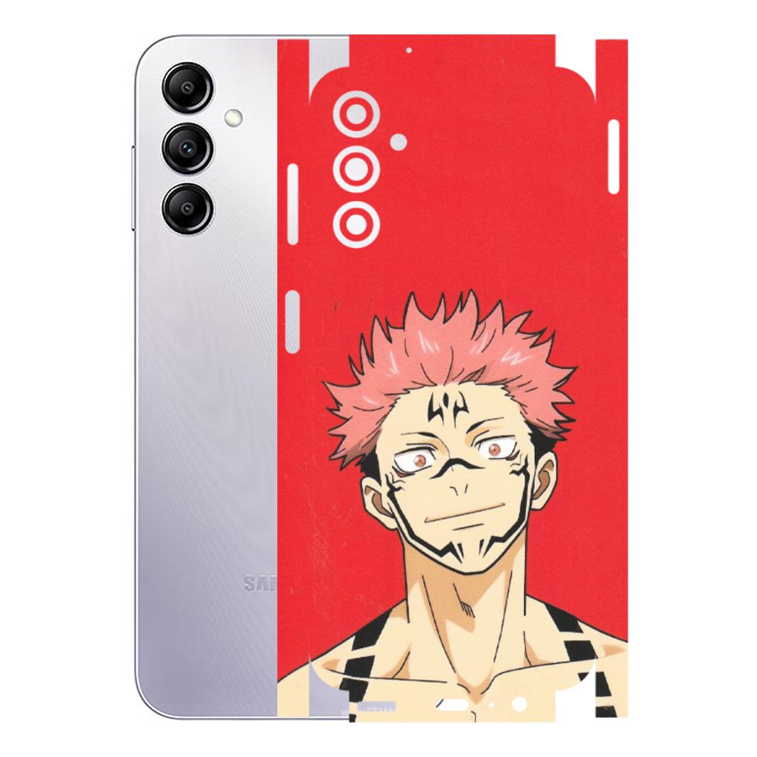 Samsung A/S Series Phone Skins (All Models) - Ryomen Sukuna Fun Anime - Matte Finish (M-153) Samsung Galaxy A14 (5G)