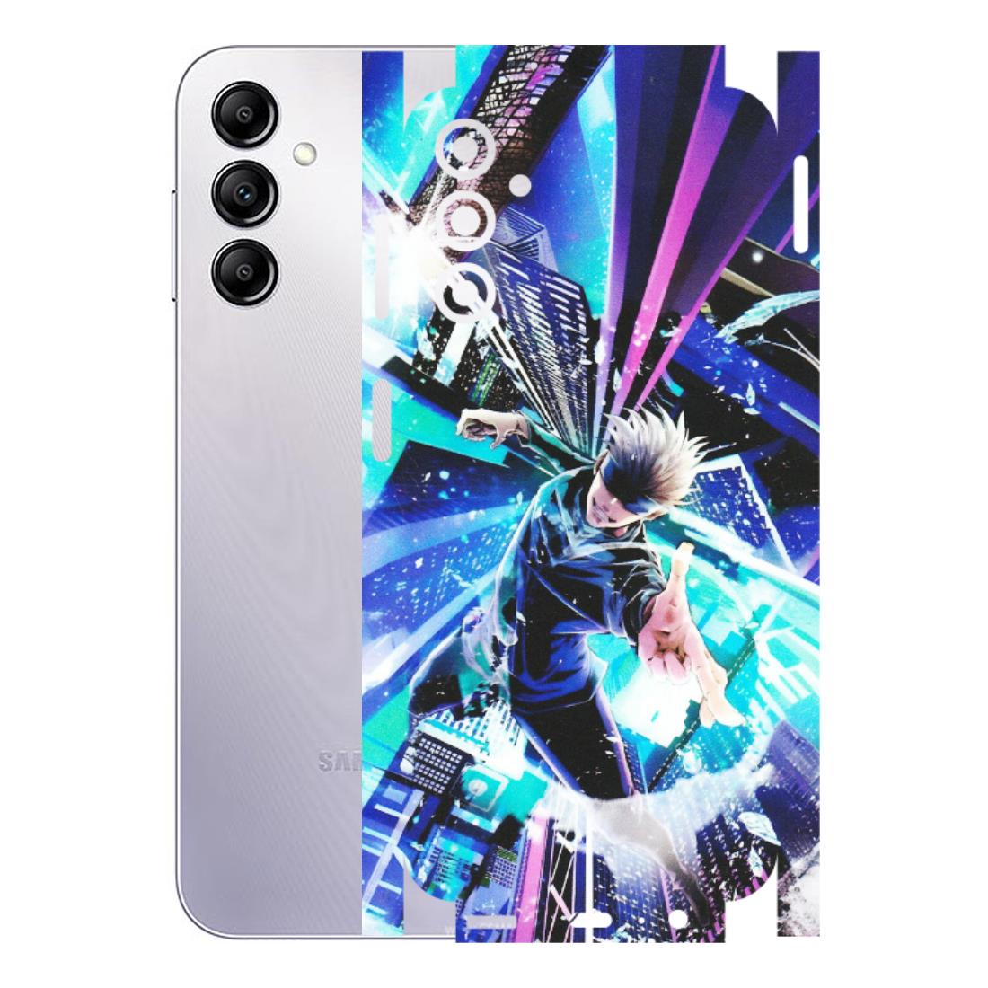 Samsung A/S Series Phone Skins (All Models) - Manga Action Jujustu Kaisen Anime - Matte Finish (M-155) Samsung Galaxy A14 (5G)