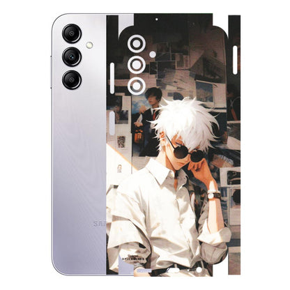 Samsung A/S Series Phone Skins (All Models) - Gojo Satoru Jujustu Kaisen Anime - Matte Finish (M-156) Samsung Galaxy A14 (5G)