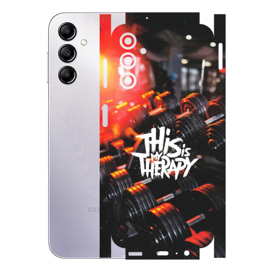 Samsung A/S Series Phone Skins (All Models) - GYM Lover Therapy - Matte Finish (M-160) Samsung Galaxy A14 (5G)