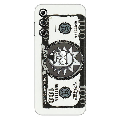 Samsung A/S Series Phone Skins (All Models) - Rick And Morty Hundred Dollar Anime - Matte Finish (M-161) Samsung Galaxy A14 (5G)