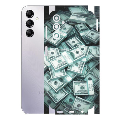 Samsung A/S Series Phone Skins (All Models) - Hundred Dollar Bill - Matte Finish (M-162) Samsung Galaxy A14 (5G)