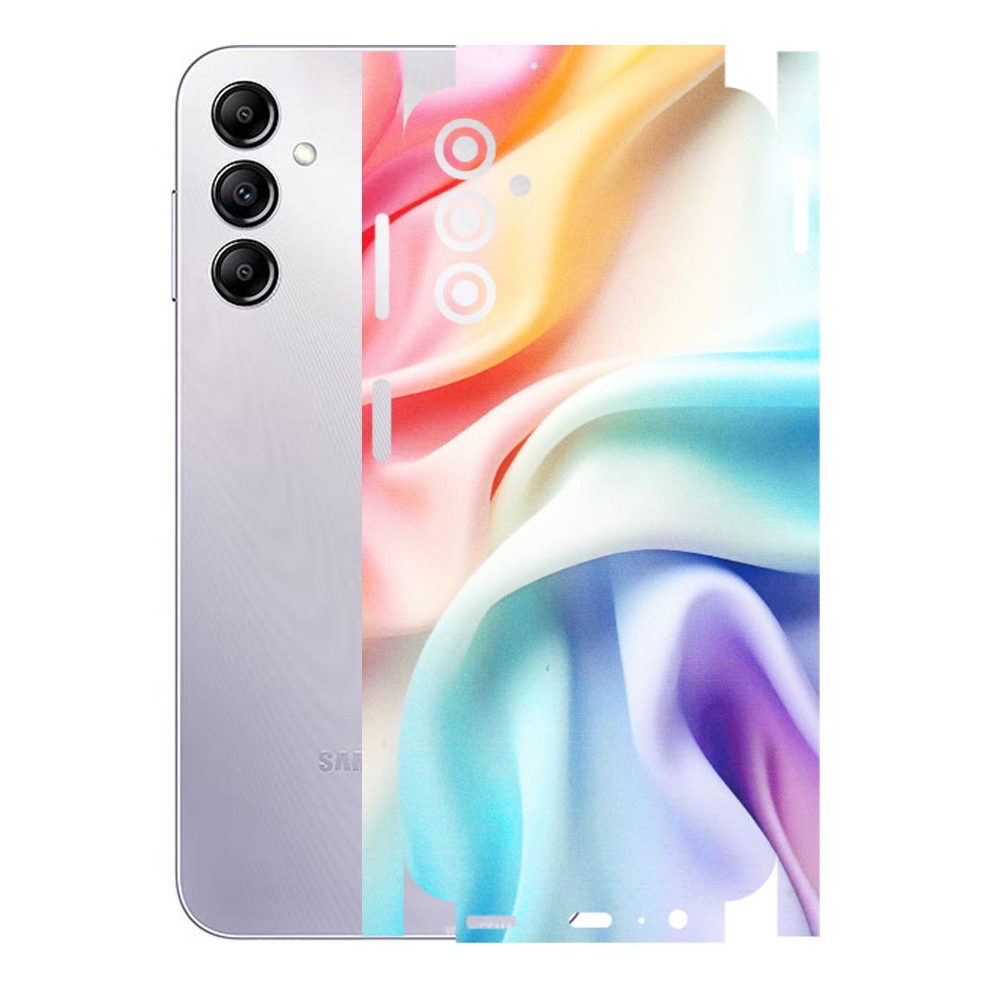 Samsung A/S Series Phone Skins (All Models) - Colourful Silk Cloth - Matte Finish (M-165) Samsung Galaxy A14 (5G)