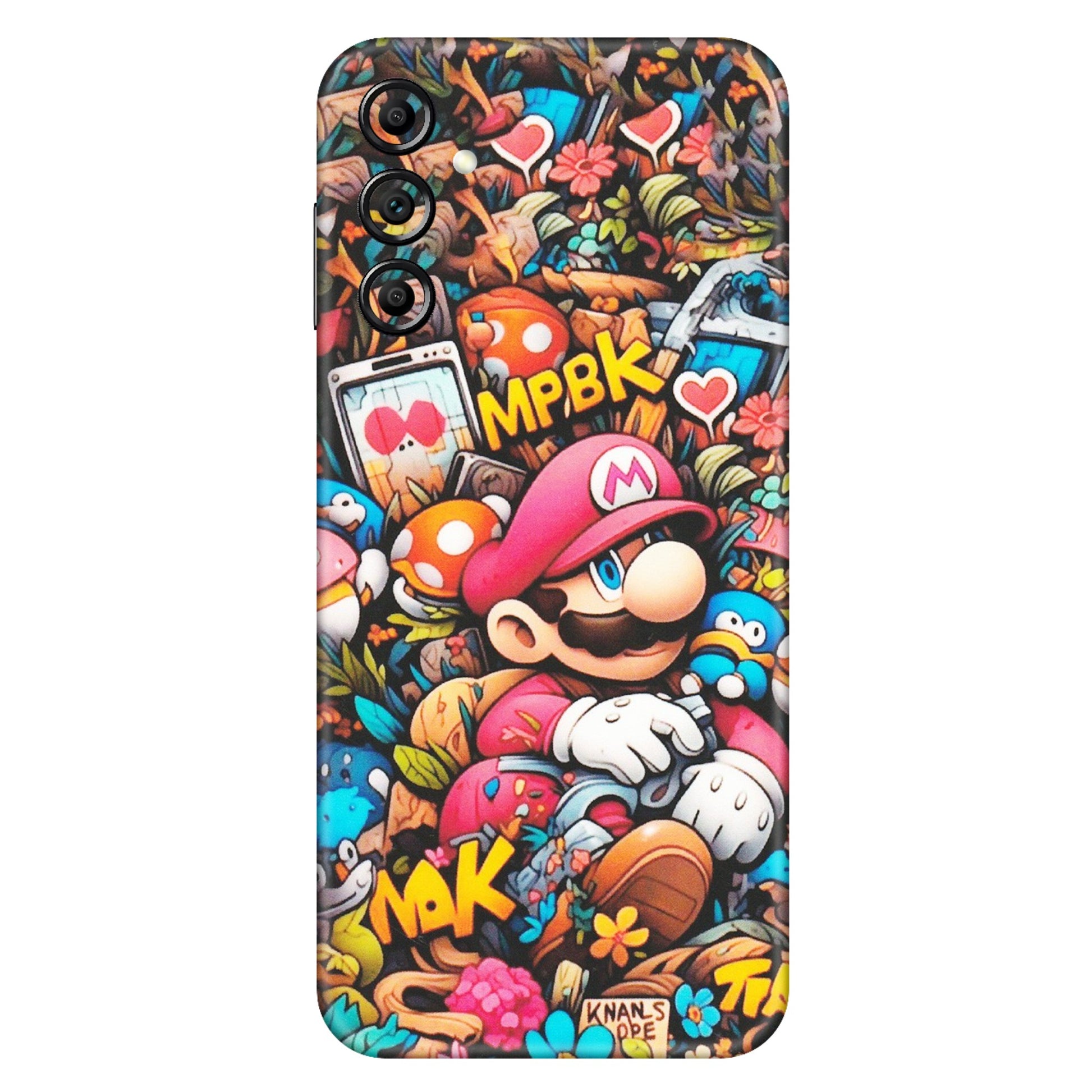 Samsung A/S Series Phone Skins (All Models) - Super Mario Bros Artistic - Matte Finish (M-173) Samsung Galaxy A14 (5G)