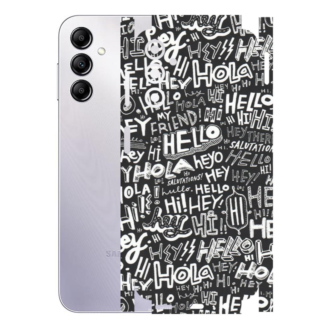 Samsung A/S Series Phone Skins (All Models) - Hi Hello Doodles - Matte Finish (M-25) Samsung Galaxy A14 (5G)