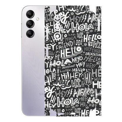 Samsung A/S Series Phone Skins (All Models) - Hi Hello Doodles - Matte Finish (M-25) Samsung Galaxy A14 (5G)