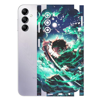 Samsung A/S Series Phone Skins (All Models) - Sword Fighter Anime - Matte Finish (M-29) Samsung Galaxy A14 (5G)