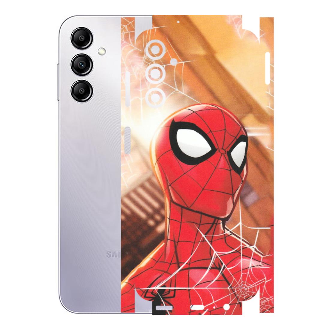 Samsung A/S Series Phone Skins (All Models) - Spiderman Face New - Matte Finish (M-41) Samsung Galaxy A14 (5G)