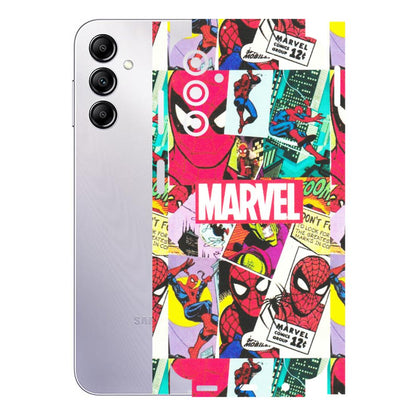 Samsung A/S Series Phone Skins (All Models) - Marvel Comic Spiderman Grafitti - Matte Finish (M-72) Samsung Galaxy A14 (5G)
