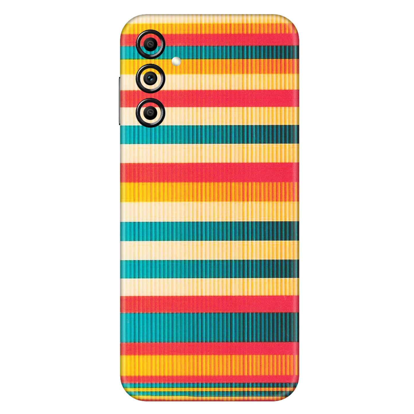 Samsung A/S Series Phone Skins (All Models) - Colourful Stripes Soothing Effect - Matte Finish (M-86) Samsung Galaxy A14 (5G)