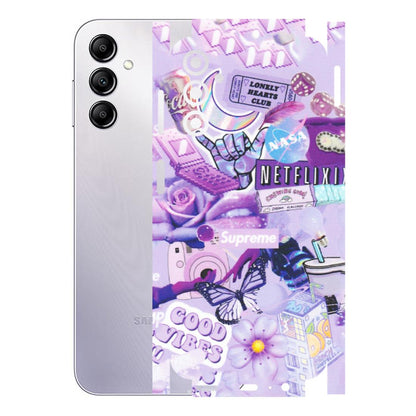 Samsung A/S Series Phone Skins (All Models) - Supreme Purple Magic - Matte Finish (M-88) Samsung Galaxy A14 (5G)