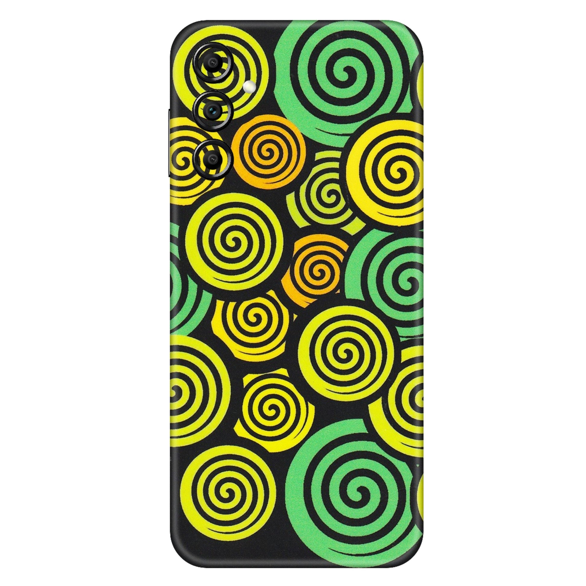 Samsung A/S Series Phone Skins (All Models) - Crazy Spiral - Matte Finish (M-91) Samsung Galaxy A14 (5G)
